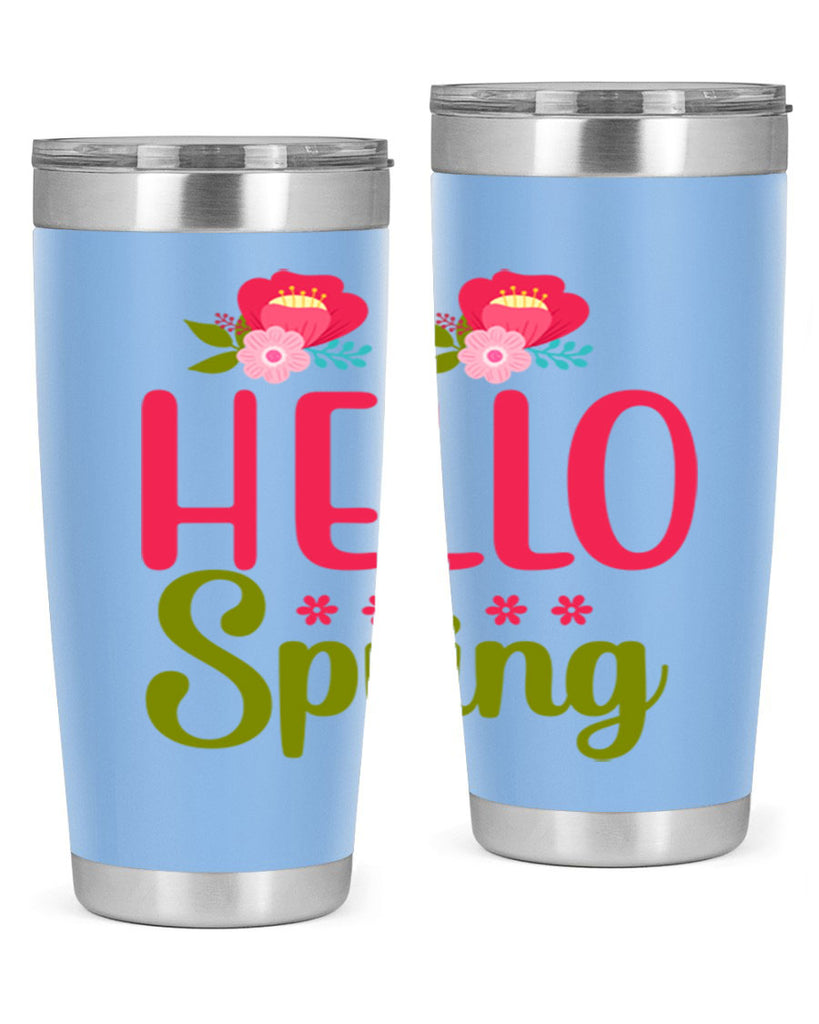 Hello Spring 186#- spring- Tumbler
