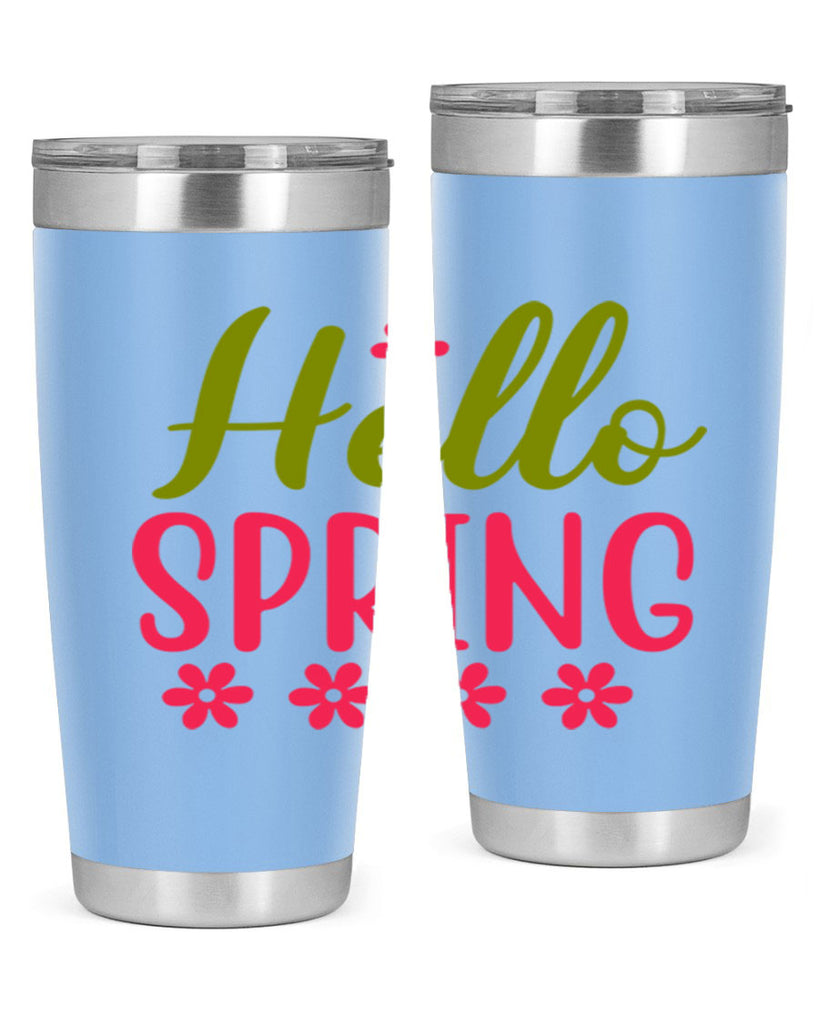 Hello Spring 213#- spring- Tumbler