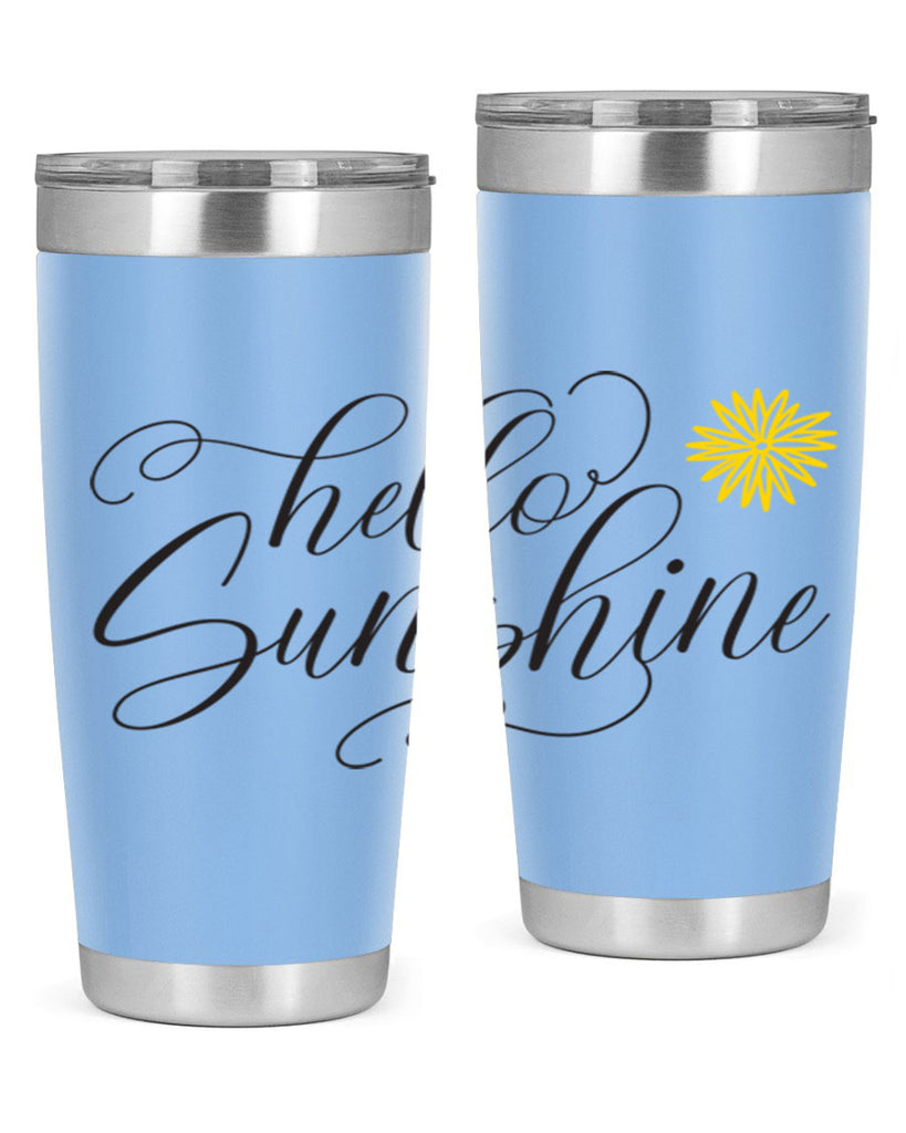 Hello Spring Lettering201#- spring- Tumbler
