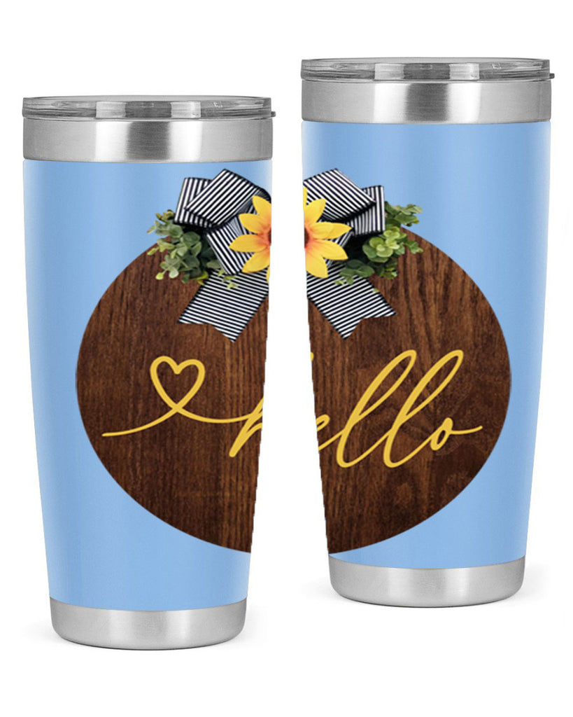 Hello heart Mockup182#- spring- Tumbler