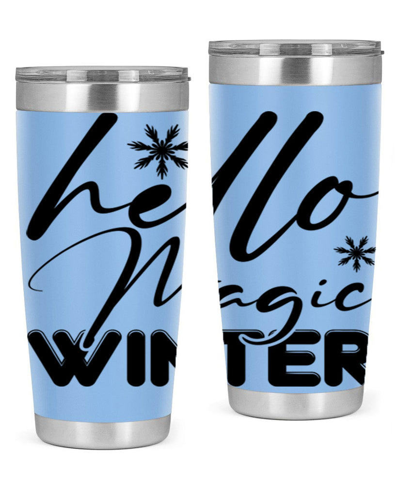 Hello magic winter 178#- winter- Tumbler