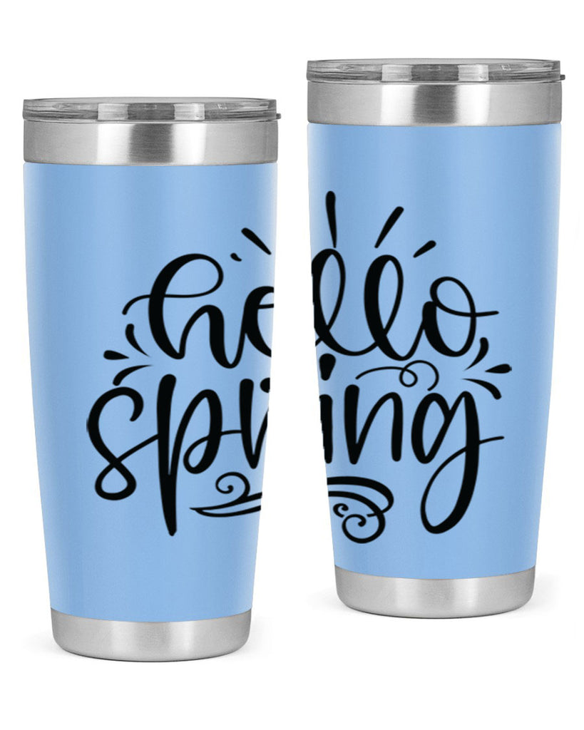 Hello spring 3#- spring- Tumbler