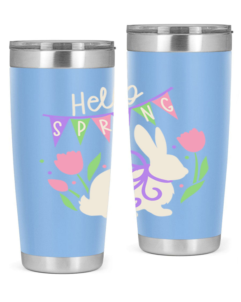Hello spring bunny193#- spring- Tumbler