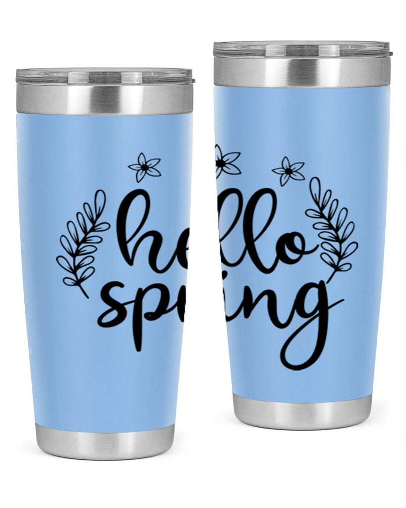 Hello spring design  221#- spring- Tumbler
