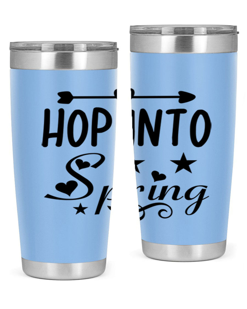 Hop into Spring 249#- spring- Tumbler