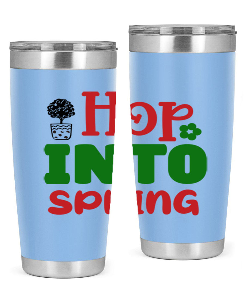 Hop into Spring 251#- spring- Tumbler