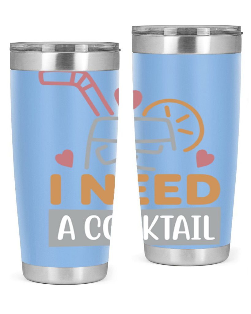 I Need A Cocktail 107#- fashion- Cotton Tank