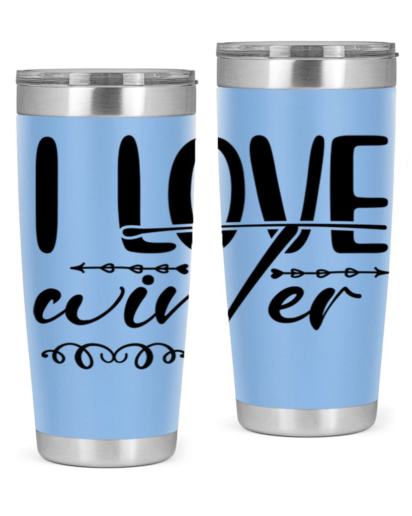 I love winter 243#- winter- Tumbler
