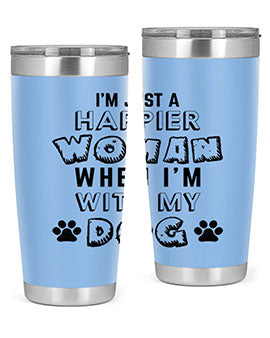 Im Just A Style 39#- dog- Tumbler