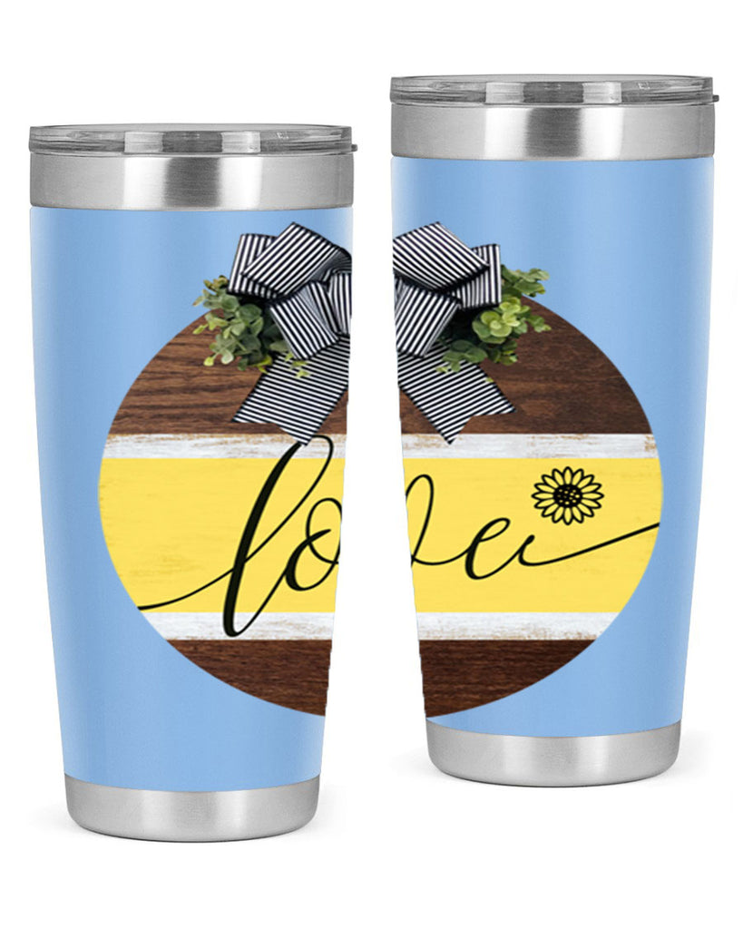 Love and daisy Mockup326#- spring- Tumbler