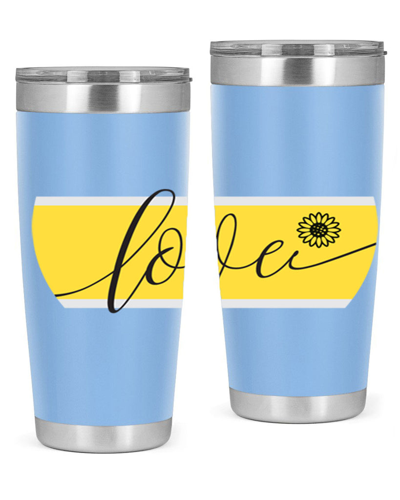 Love and daisy327#- spring- Tumbler
