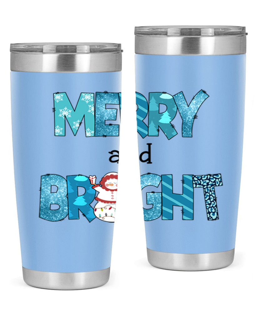 Merry and Bright 321#- winter- Tumbler