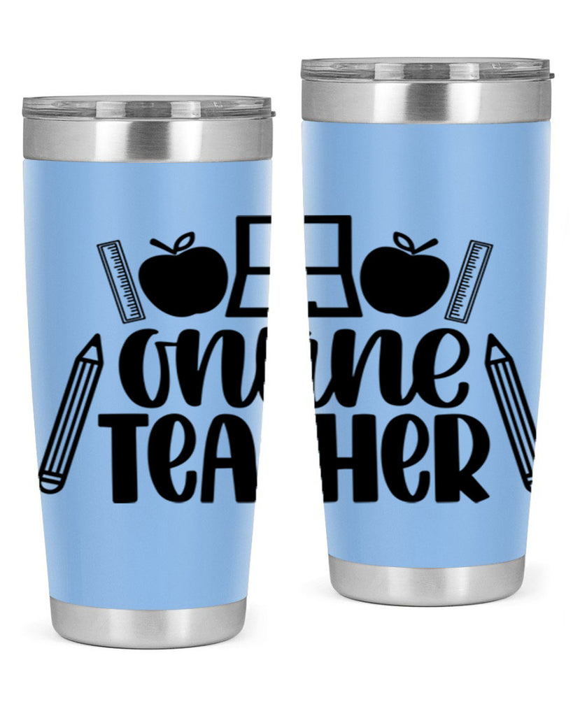 Online Teacher Style 61#- teacher- tumbler