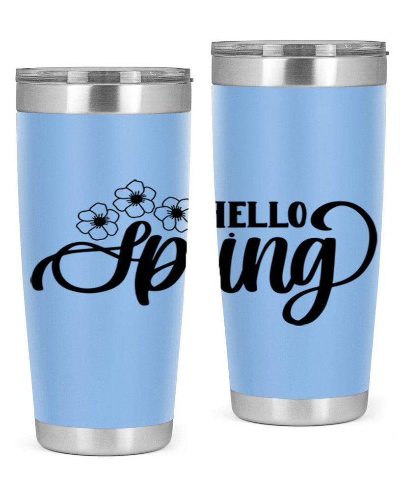 PNG_Hello Spring393#- spring- Tumbler