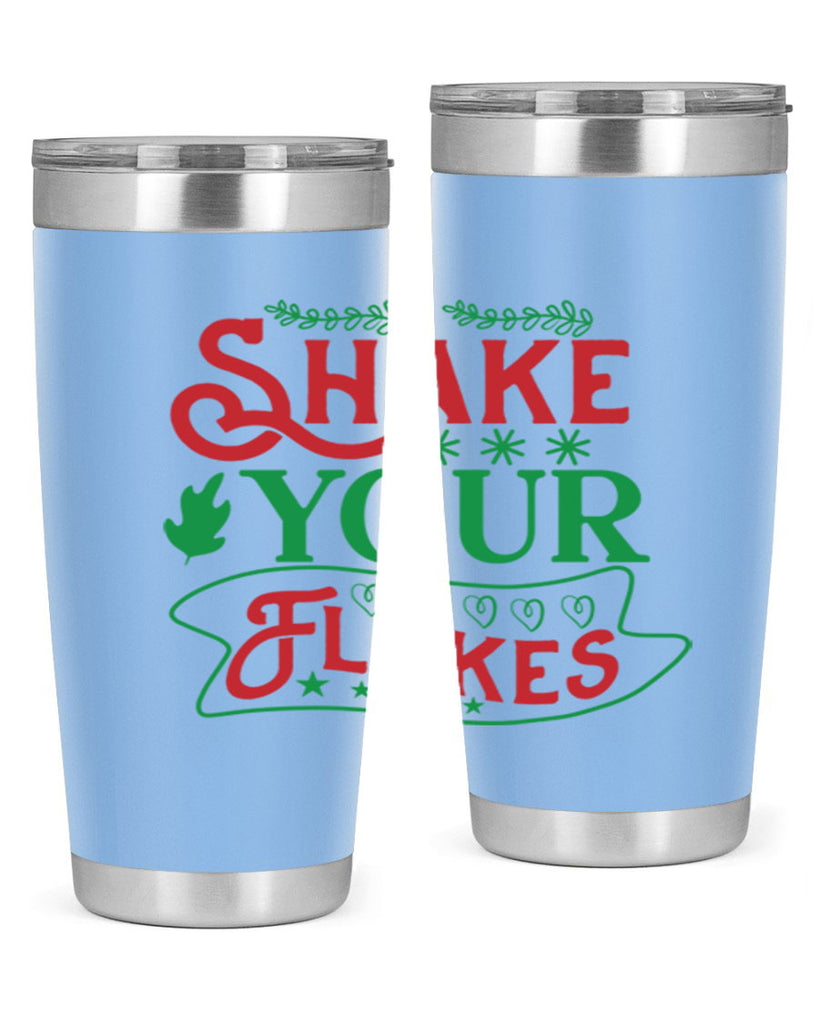 Shake Your Flakes 358#- winter- Tumbler