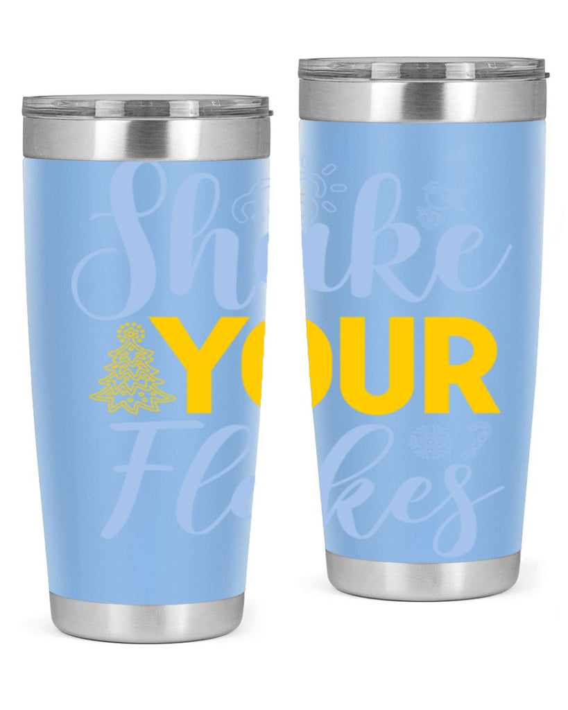 Shake your flakes361#- winter- Tumbler