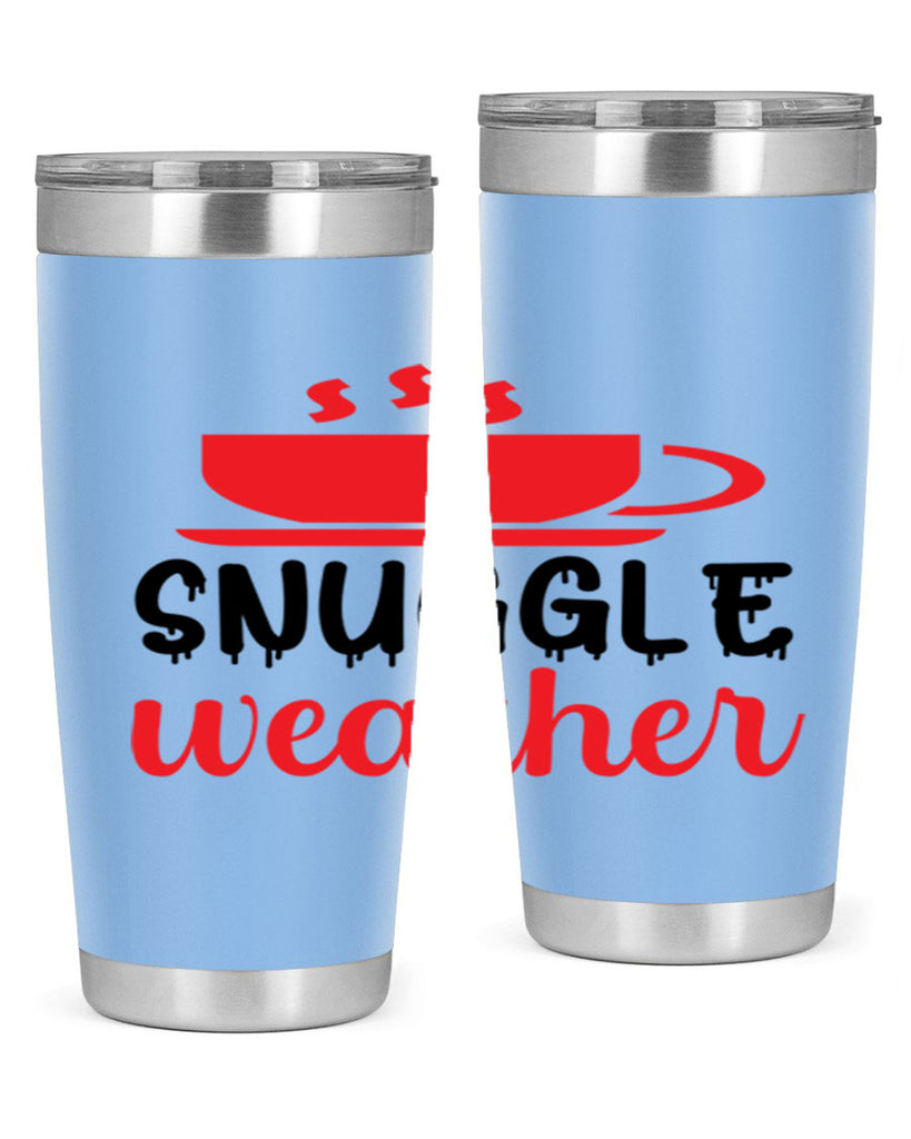 Snuggle weather 386#- winter- Tumbler