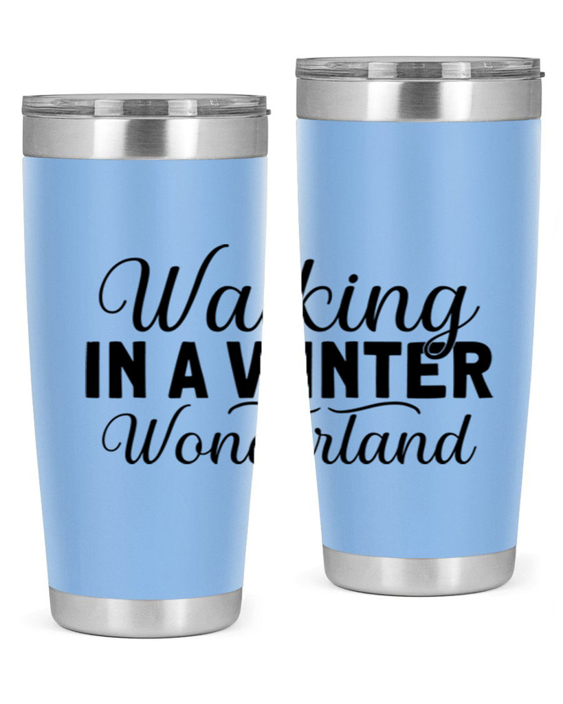 Walking in a Winter Wonderland 434#- winter- Tumbler