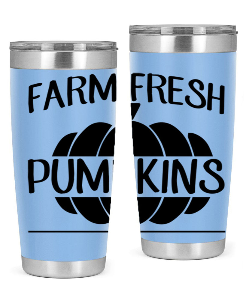 farm fresh pumpkins 173#- fall- Tumbler