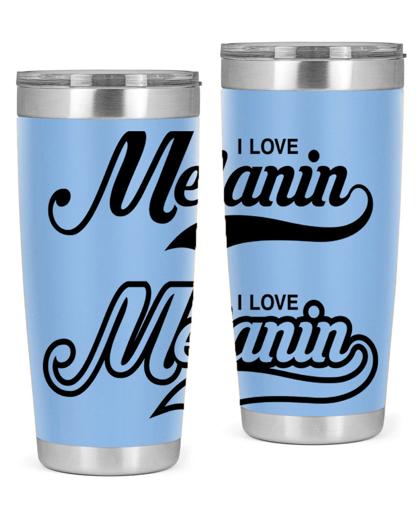 i love melanin 112#- black words phrases- Cotton Tank