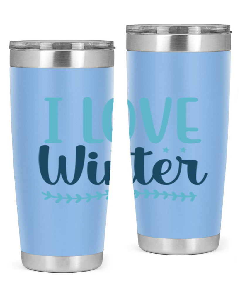 i love winter 226#- winter- Tumbler