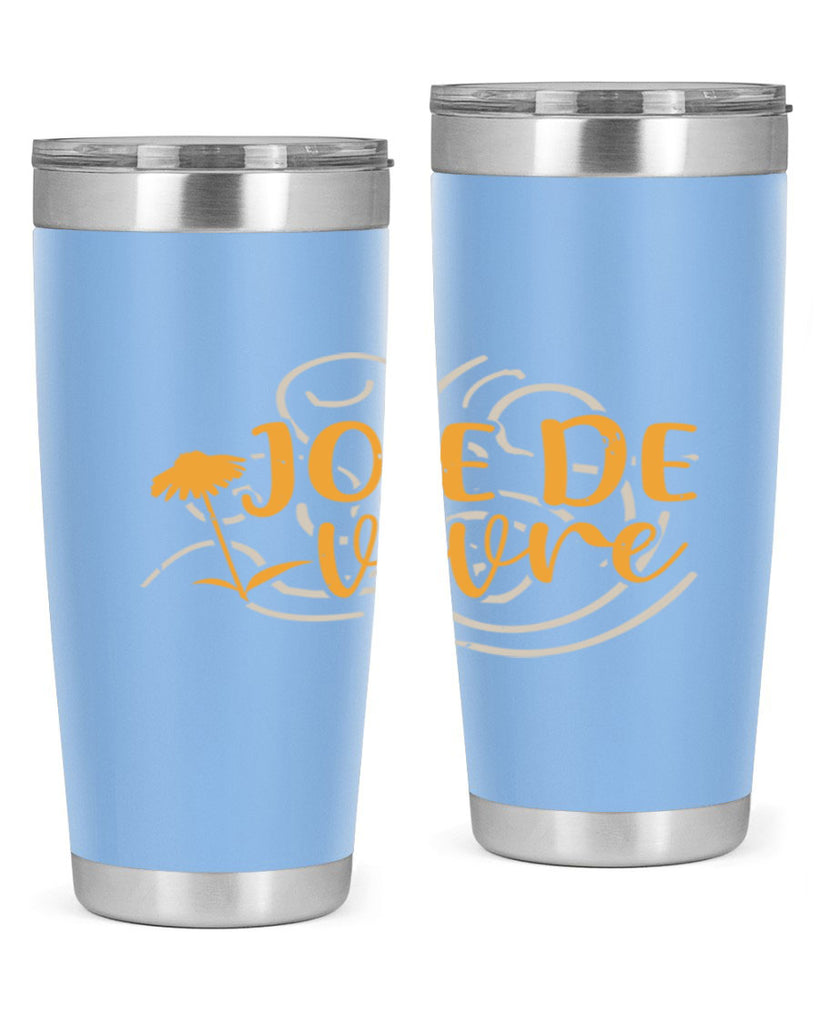 joie de vivre 57#- mardi gras- Tumbler