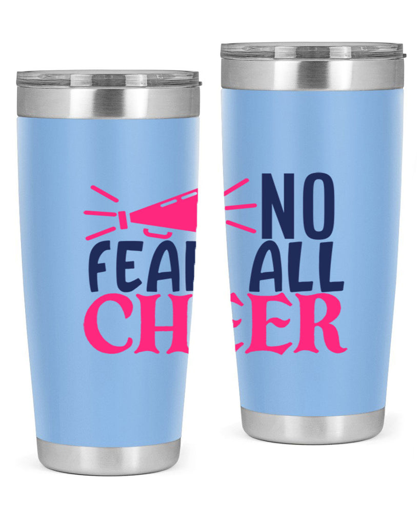 no fear all cheer 1739#- cheer- Tumbler