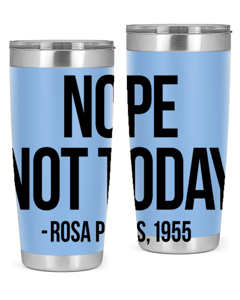 nope not today rosa parks 60#- black words phrases- Cotton Tank