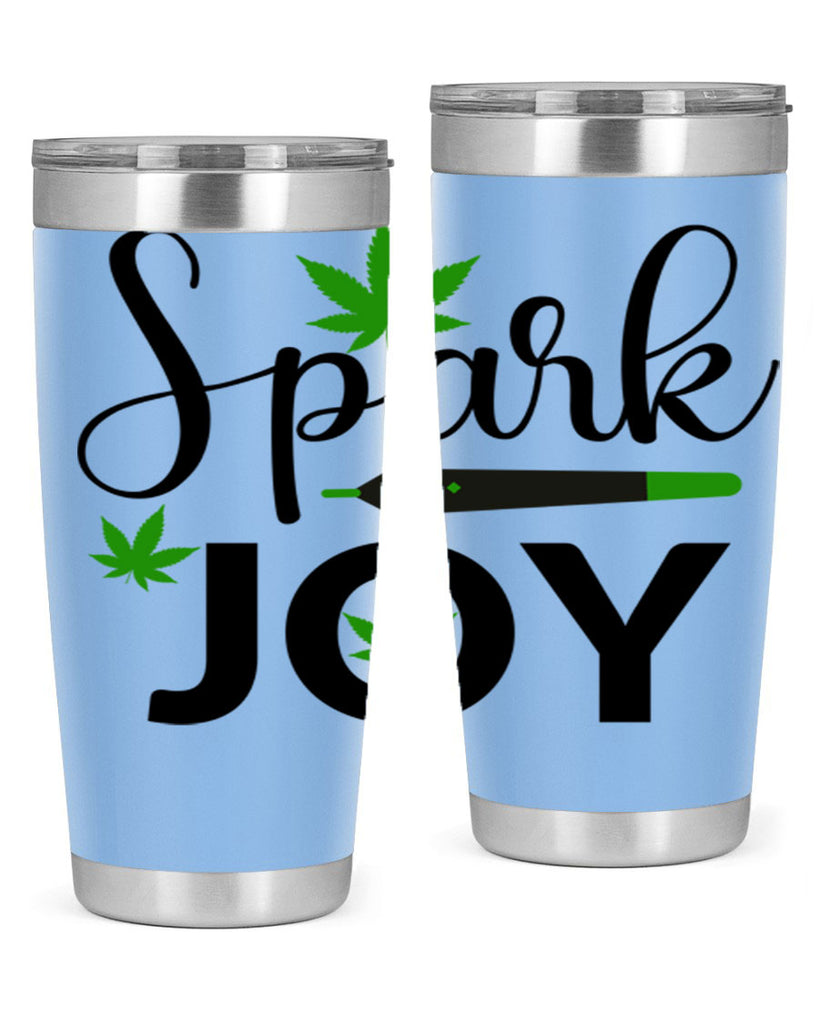 spark joy 250#- marijuana- Tumbler