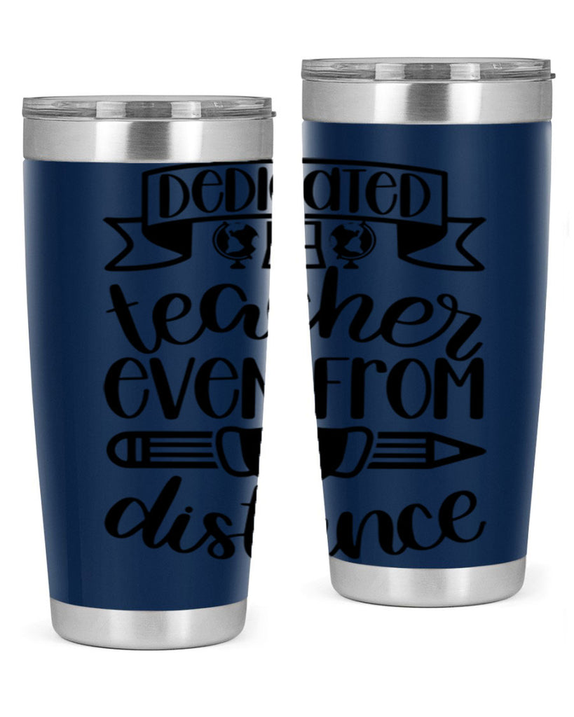 Dedicated Teacher Even Style 80#- teacher- tumbler