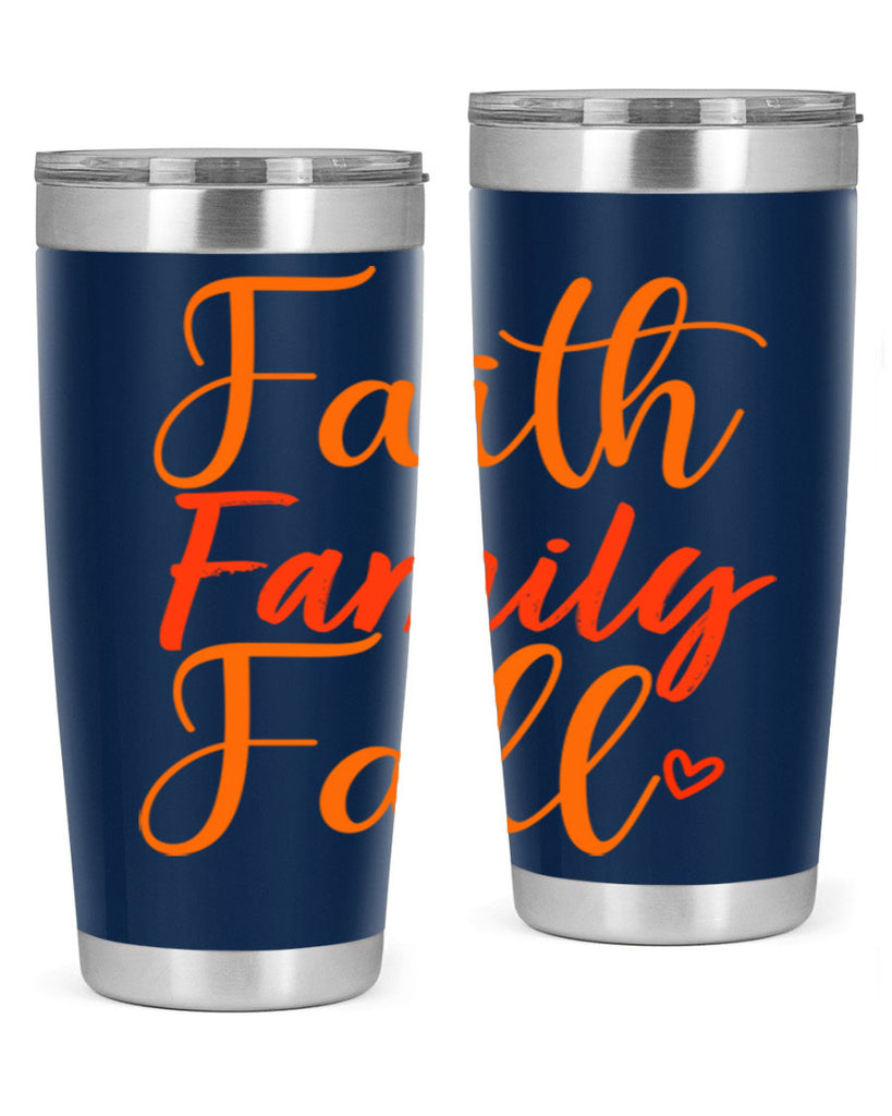 Faith Family Fall Design 81#- fall- Tumbler