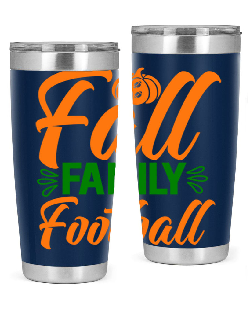 Fall Family Football 98#- fall- Tumbler