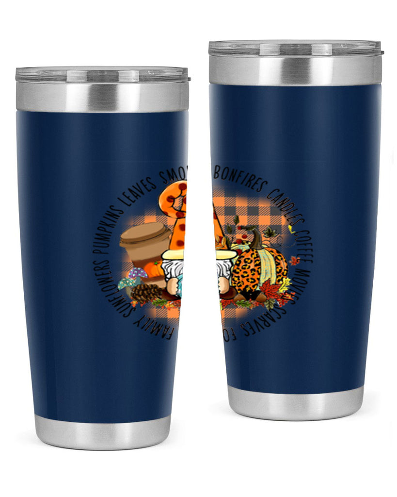 FallVibesGnome 165#- fall- Tumbler