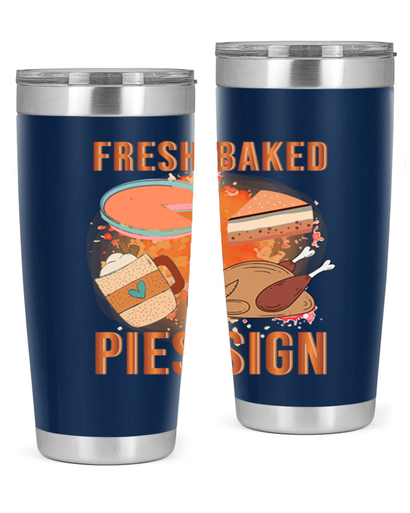 Fresh Baked Pies Sign 187#- fall- Tumbler