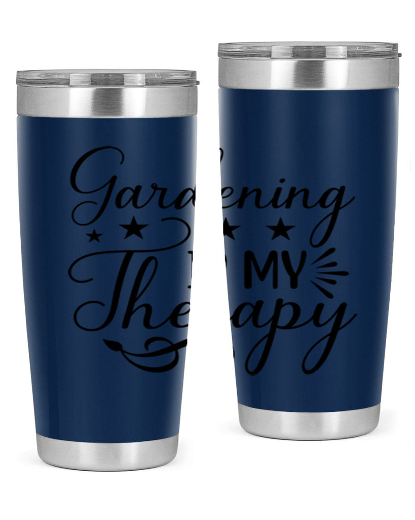 Gardening is My Therapy 145#- spring- Tumbler