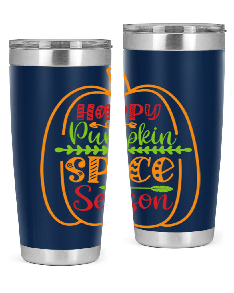 Happy Pumpkin Spice Season 243#- fall- Tumbler