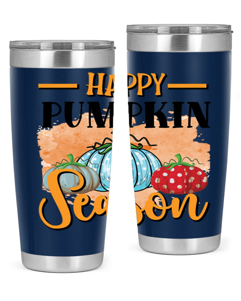 Happy pumpkin season 240#- fall- Tumbler