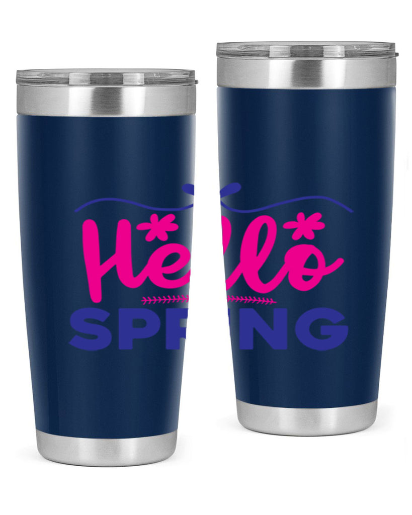 Hello Spring 212#- spring- Tumbler