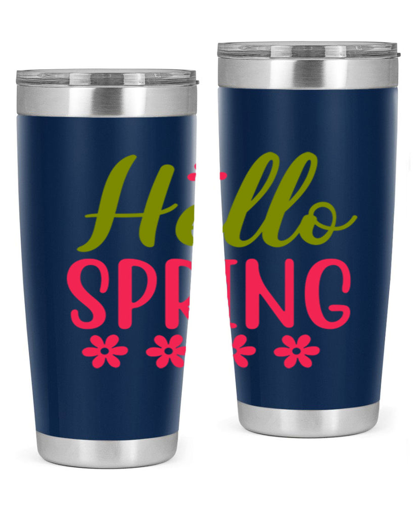 Hello Spring 213#- spring- Tumbler