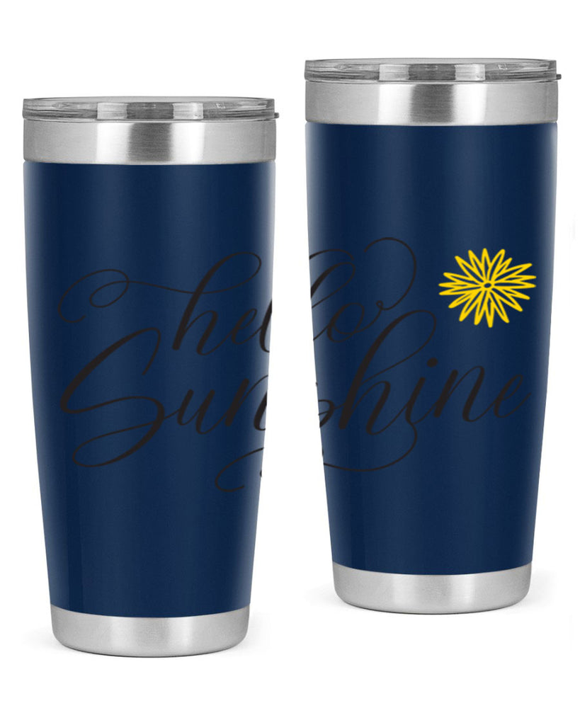 Hello Spring Lettering201#- spring- Tumbler