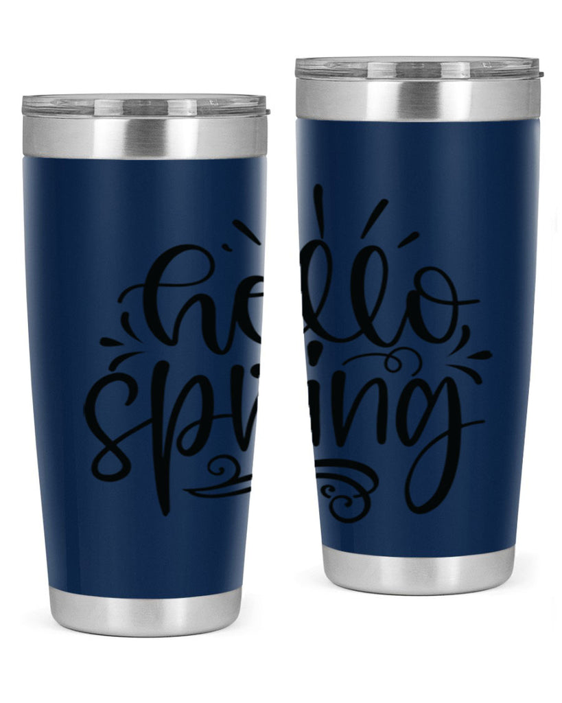 Hello spring 3#- spring- Tumbler