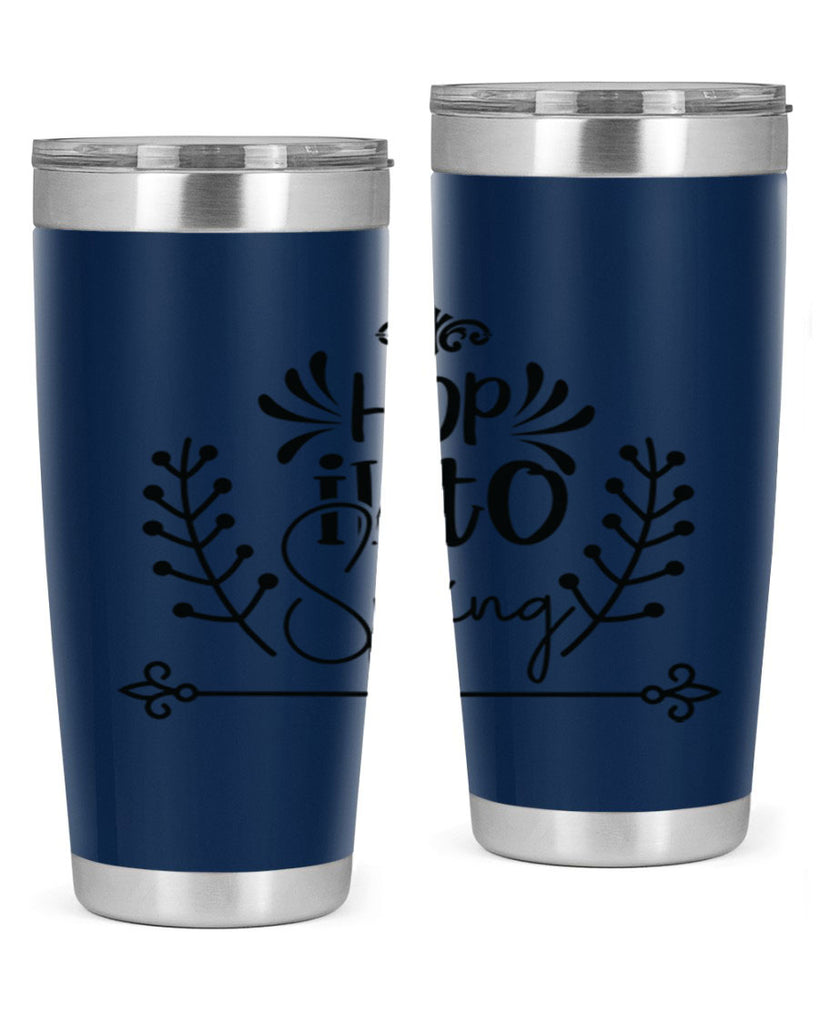 Hop into Spring 248#- spring- Tumbler