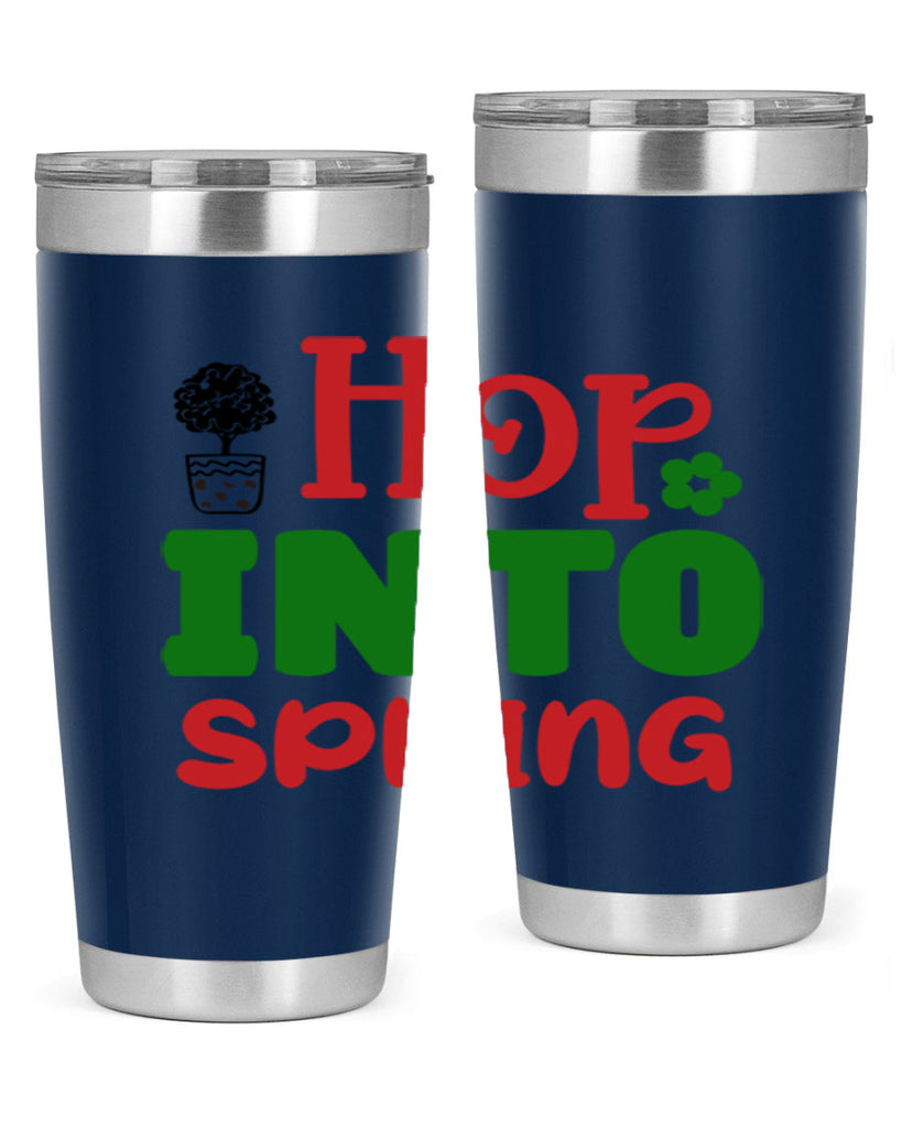 Hop into Spring 251#- spring- Tumbler