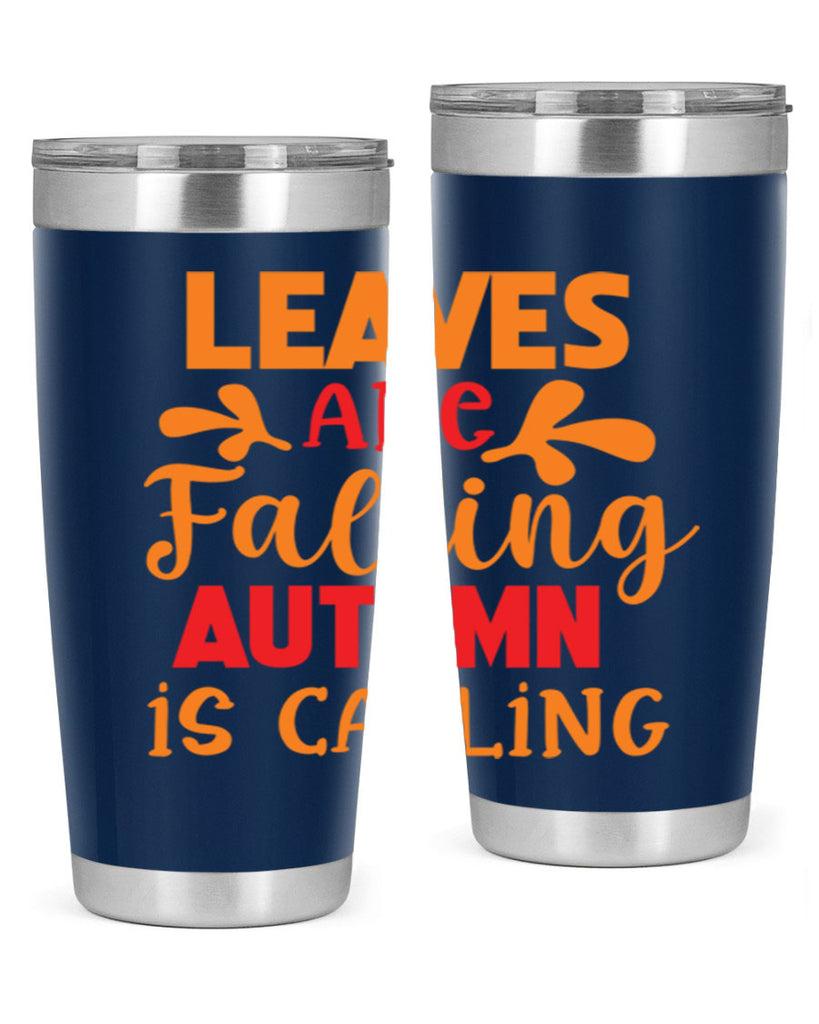 LeavesAreFallingAutumnis 394#- fall- Tumbler