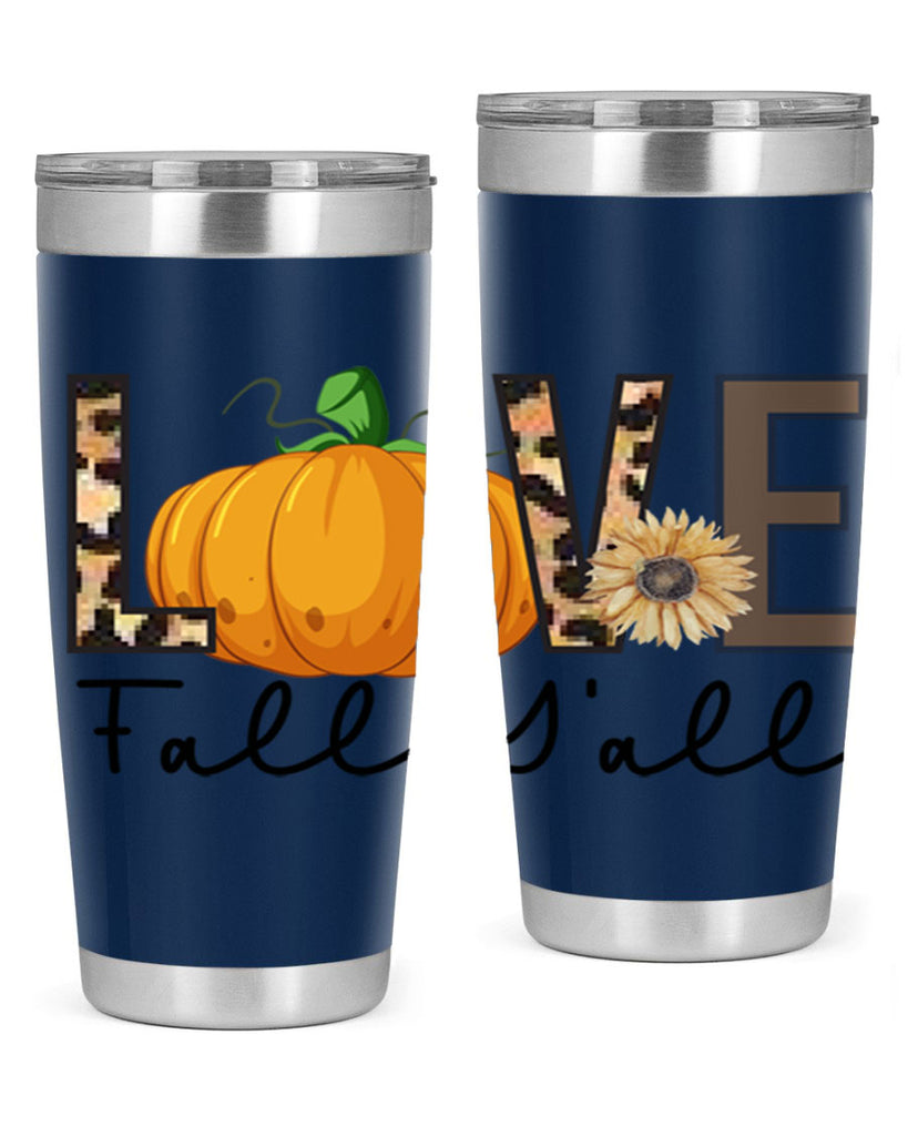 Love FALL YAll 410#- fall- Tumbler