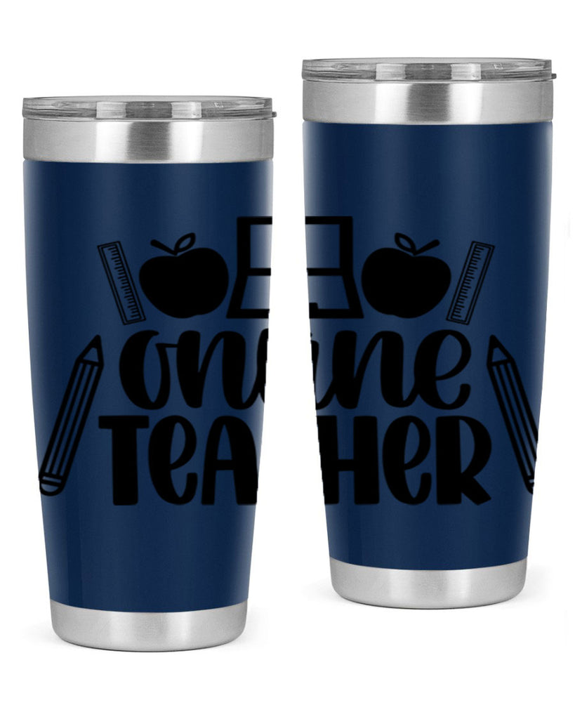 Online Teacher Style 61#- teacher- tumbler