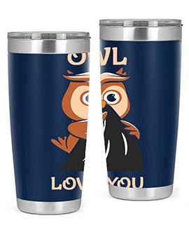Owl Love You A TurtleRabbit 12#- owl- Tumblers
