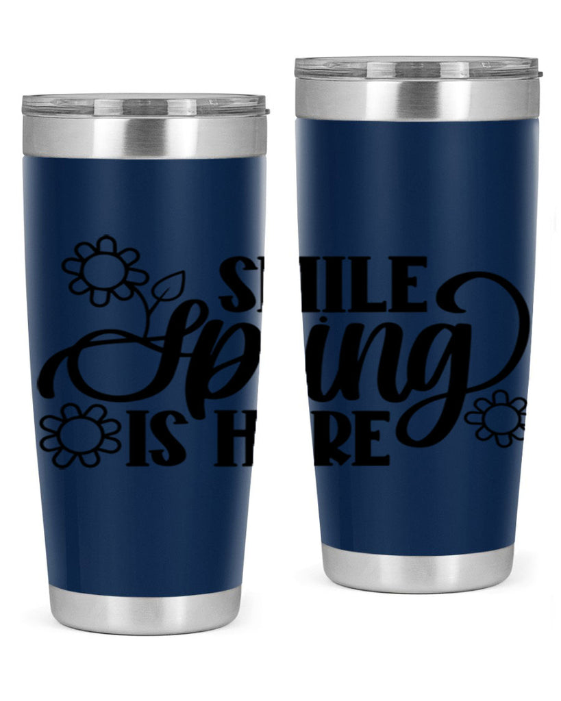 PNG_Smile Spring Is Here395#- spring- Tumbler