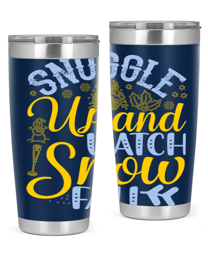 Snuggle up and watch snow fall385#- winter- Tumbler