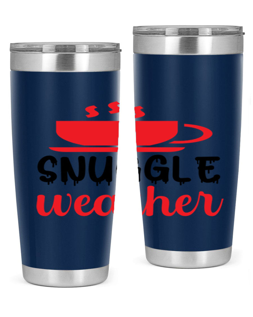 Snuggle weather 386#- winter- Tumbler